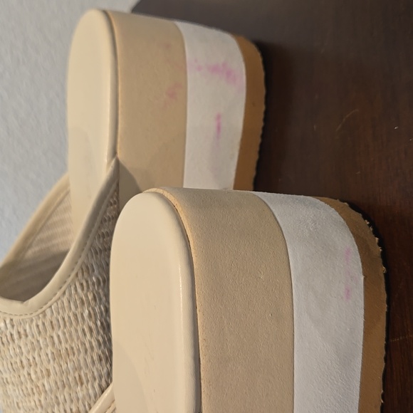 Matisse Raffia Platform Mules - Picture 9 of 12